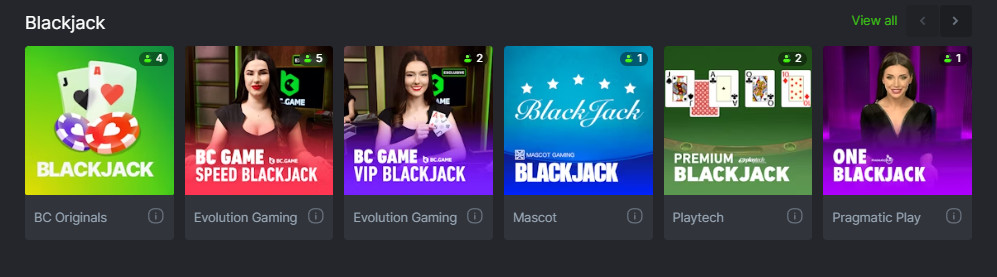 bc game philippines blackjack